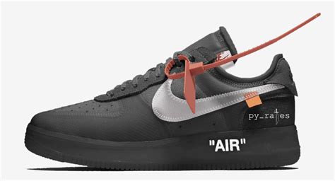 nike off white air force 1 black fake